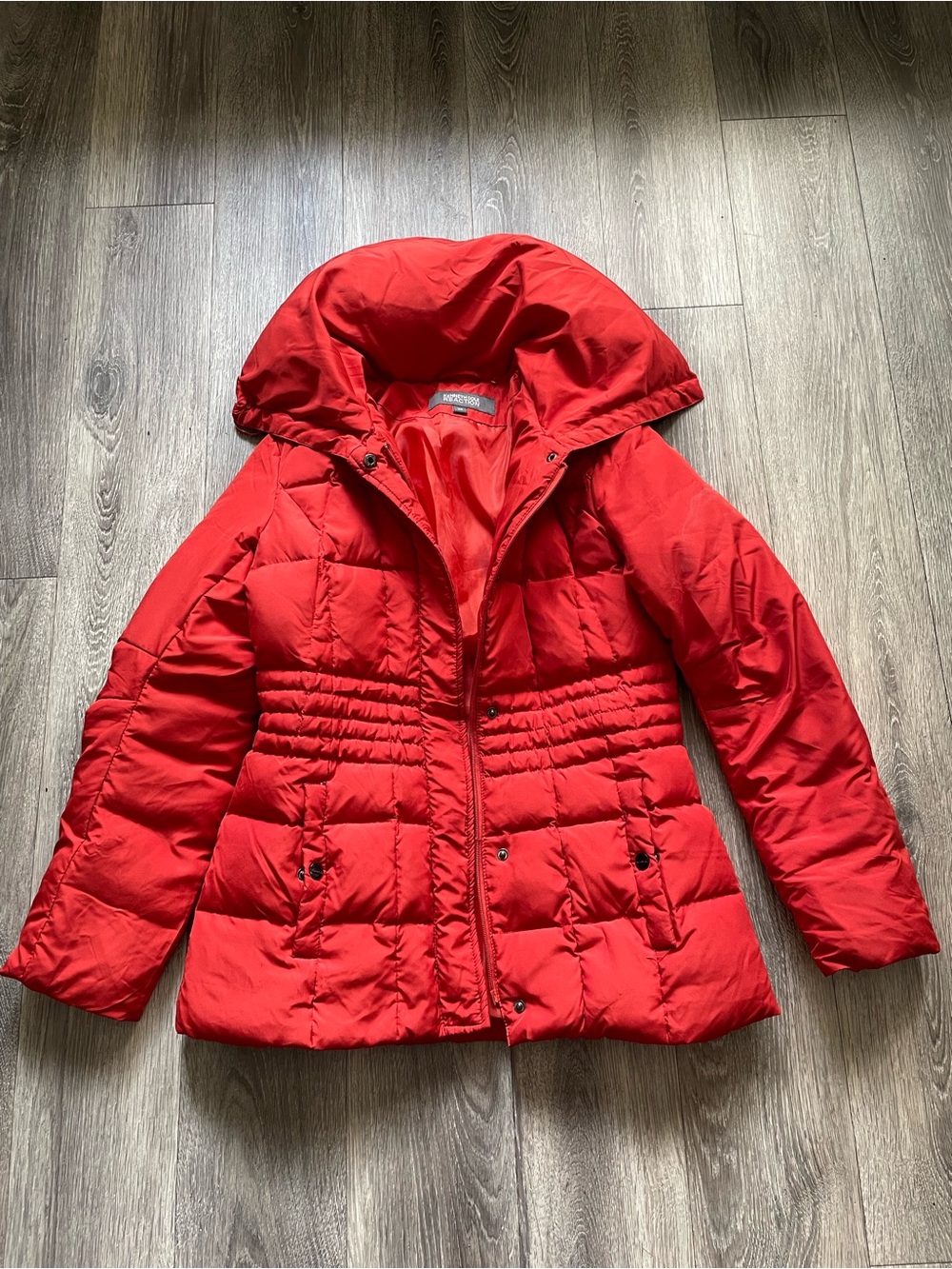 Kenneth Cole Red Puffer woman Jacket